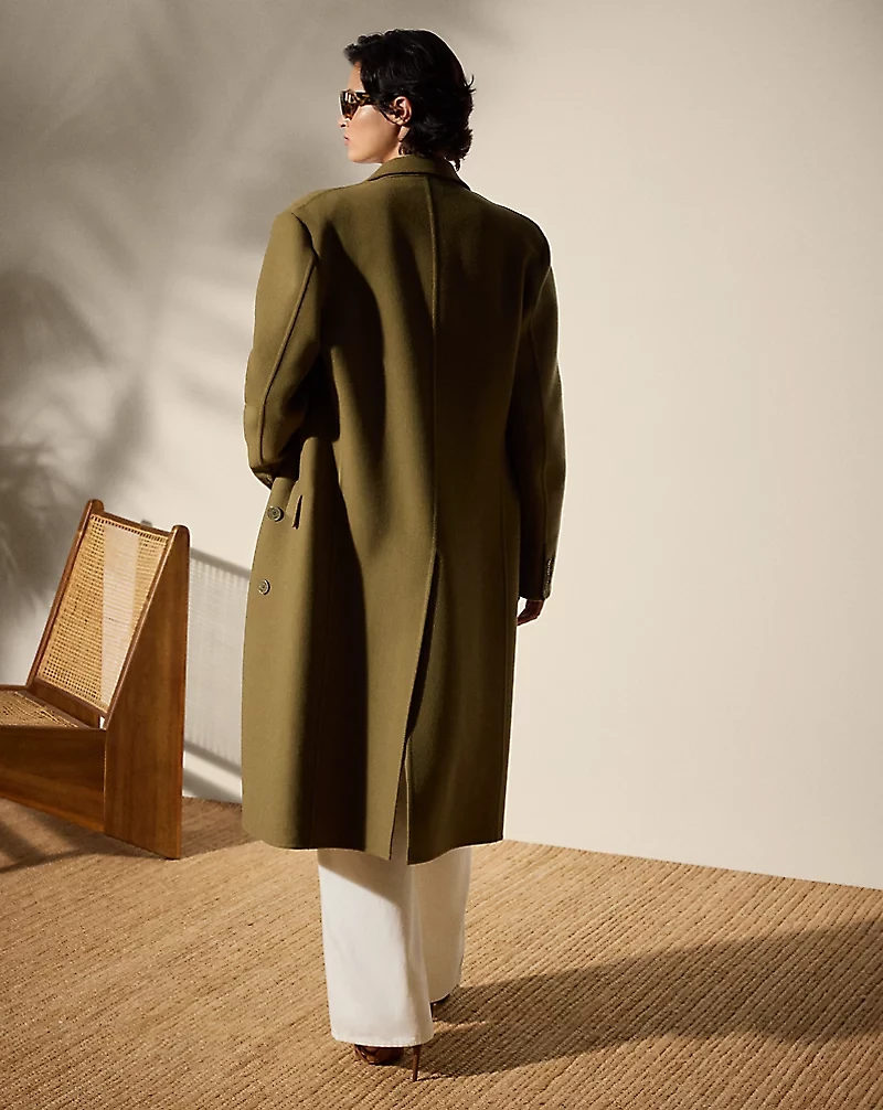 Adalaide Double-Faced Wool-Cashmere Coat