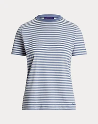 Hallie Striped Cotton Jersey Tee