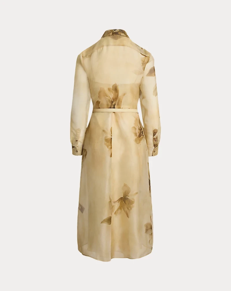 Aniyah Floral Silk Gauze Day Dress