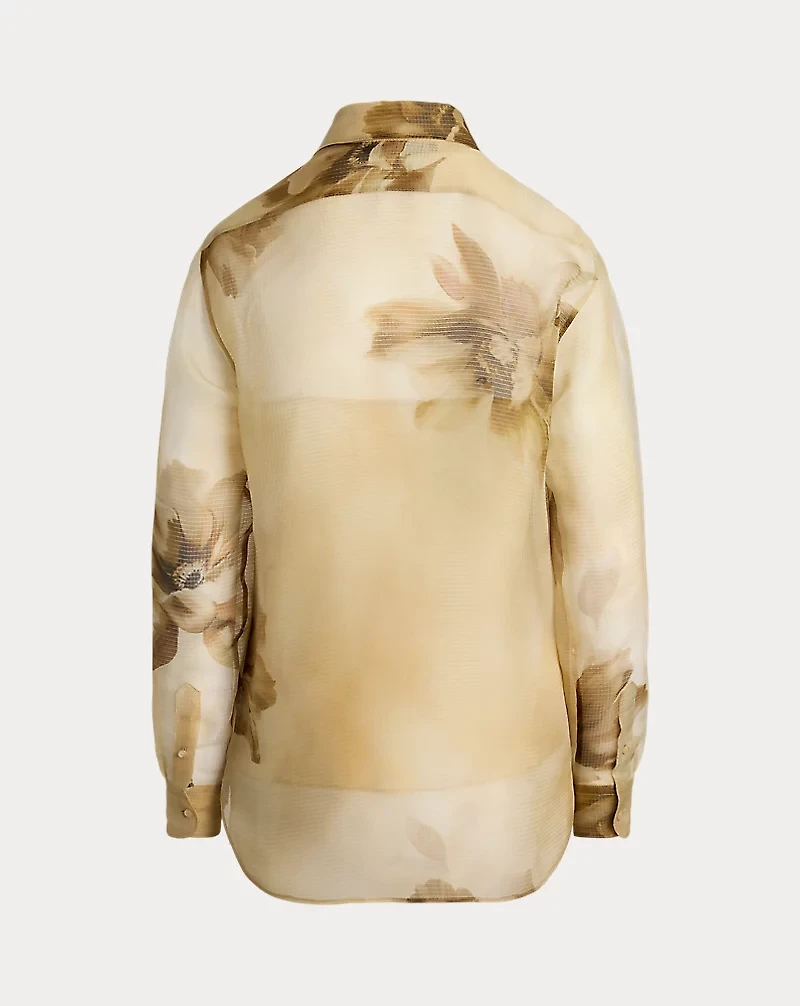 Adrien Relaxed Fit Floral Gauze Shirt
