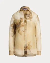 Adrien Relaxed Fit Floral Gauze Shirt
