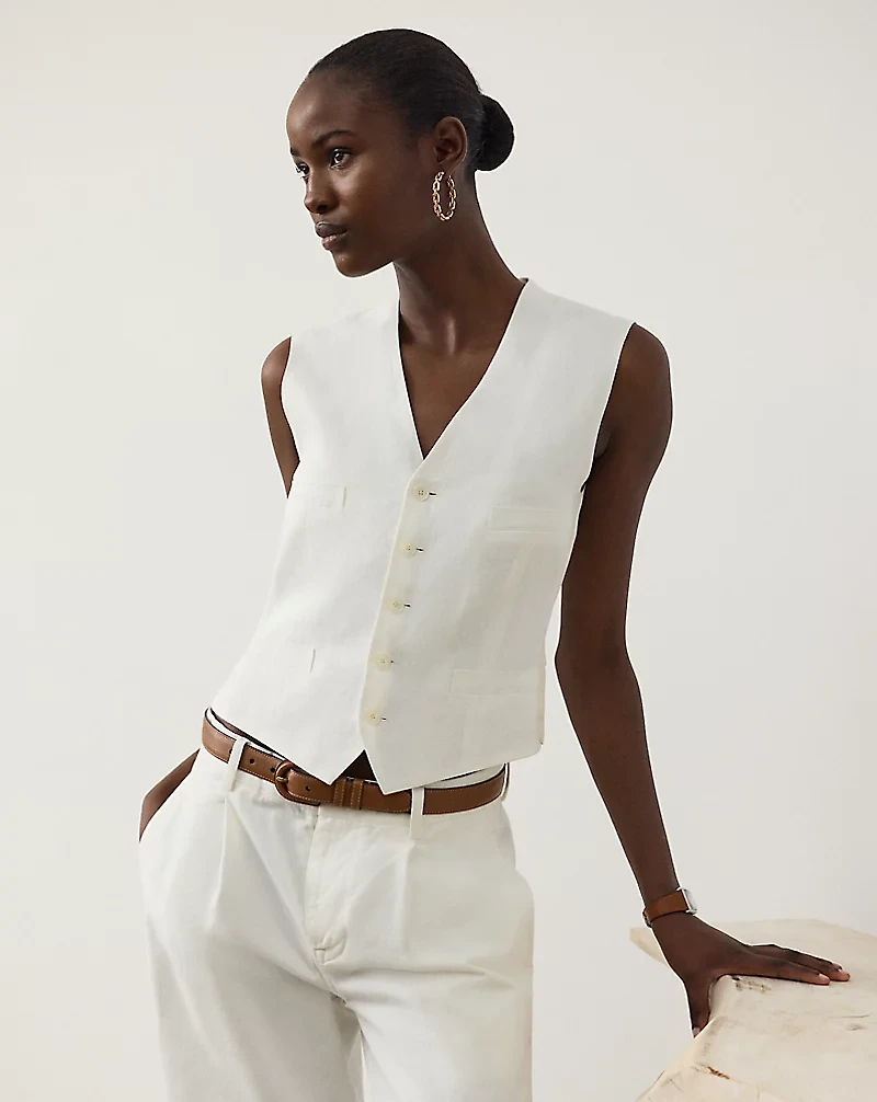 Jaiden Linen Vest