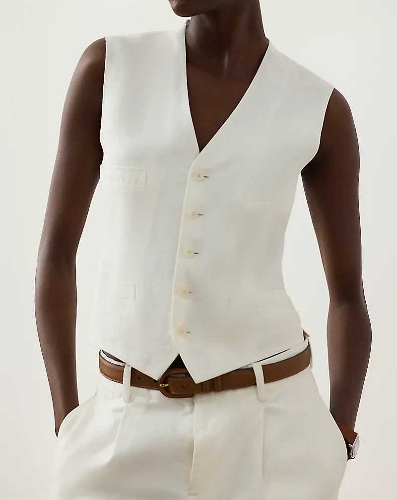 Jaiden Linen Vest