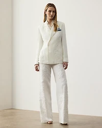 Cormac Striped Silk Jacquard Shirt