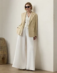 Vannesa Linen-Blend Tweed Jacket