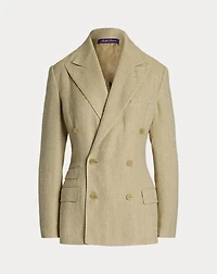 Vannesa Linen-Blend Tweed Jacket