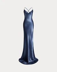 Autumn Charmeuse Evening Dress