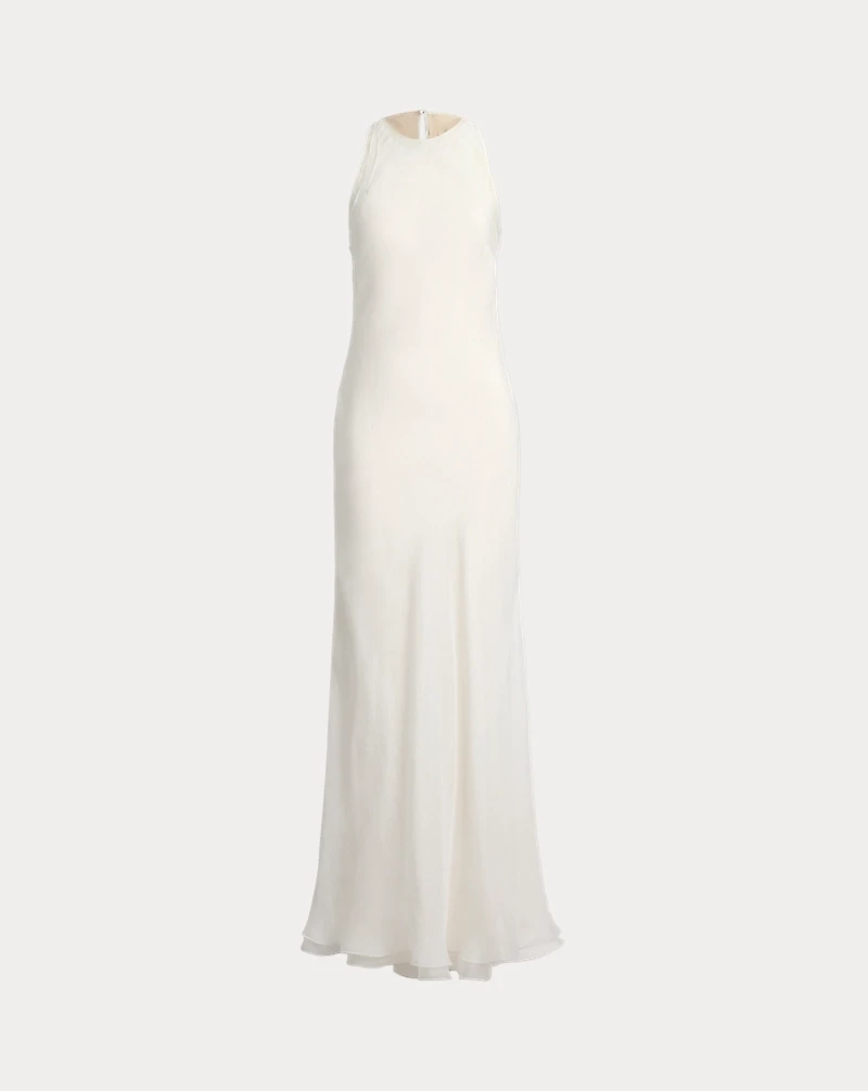 Zackery Washed Organza Evening Dress