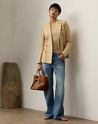 Camden Cashmere-Linen Twill Jacket