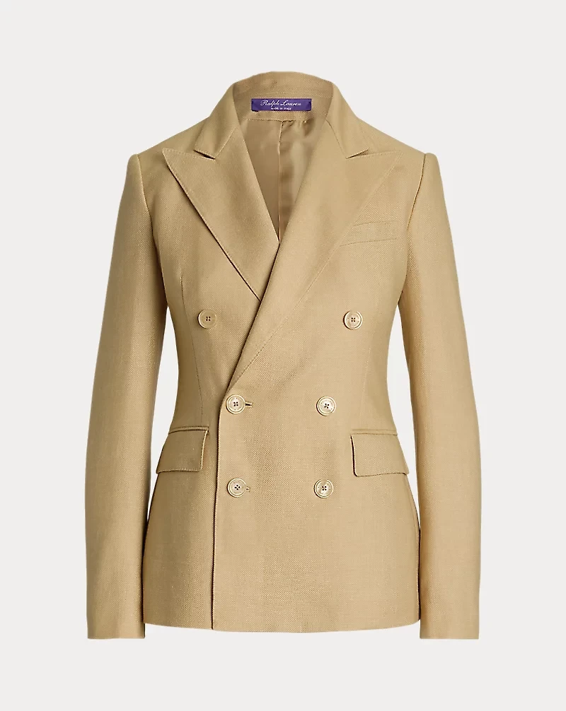 Camden Cashmere-Linen Twill Jacket