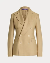 Camden Cashmere-Linen Twill Jacket