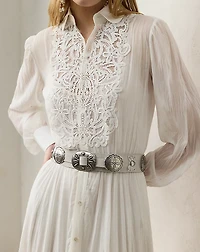 Seymour Embroidered Voile Day Dress