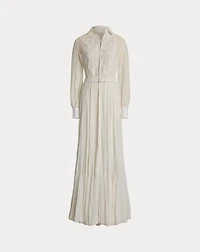 Seymour Embroidered Voile Day Dress
