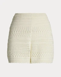 Pointelle-Knit Short