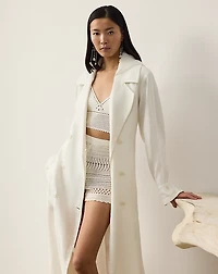 Maiden Washed Canvas Trench Coat