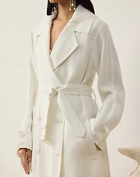 Maiden Washed Canvas Trench Coat