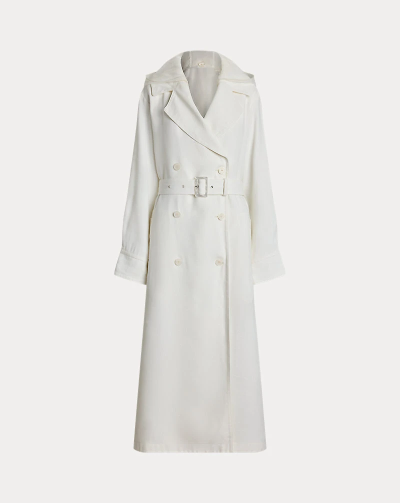 Maiden Washed Canvas Trench Coat