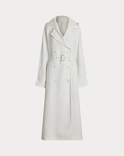 Maiden Washed Canvas Trench Coat
