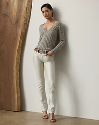 Barrett Foiled Slim Denim Jean