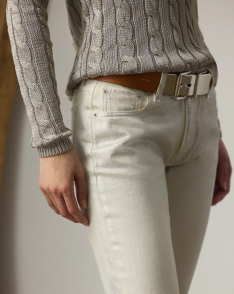 Barrett Foiled Slim Denim Jean