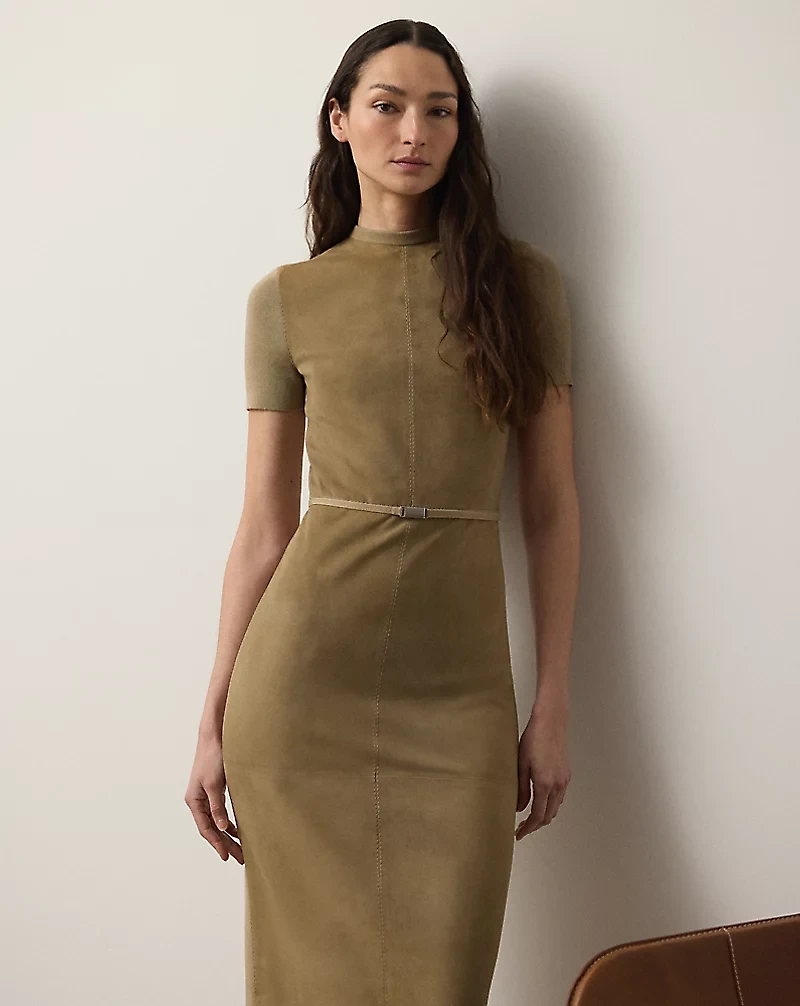 Lindsay Hybrid Short-Sleeve Day Dress