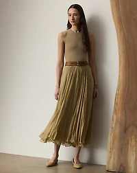 Wool-Blend Sleeveless Sweater