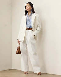 Adrien Relaxed Fit Print Gauze Shirt