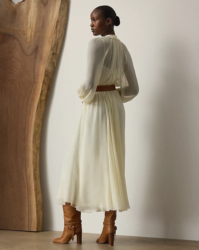 Grantly Crinkle Chiffon Day Dress