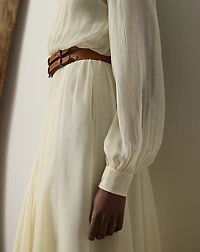 Grantly Crinkle Chiffon Day Dress