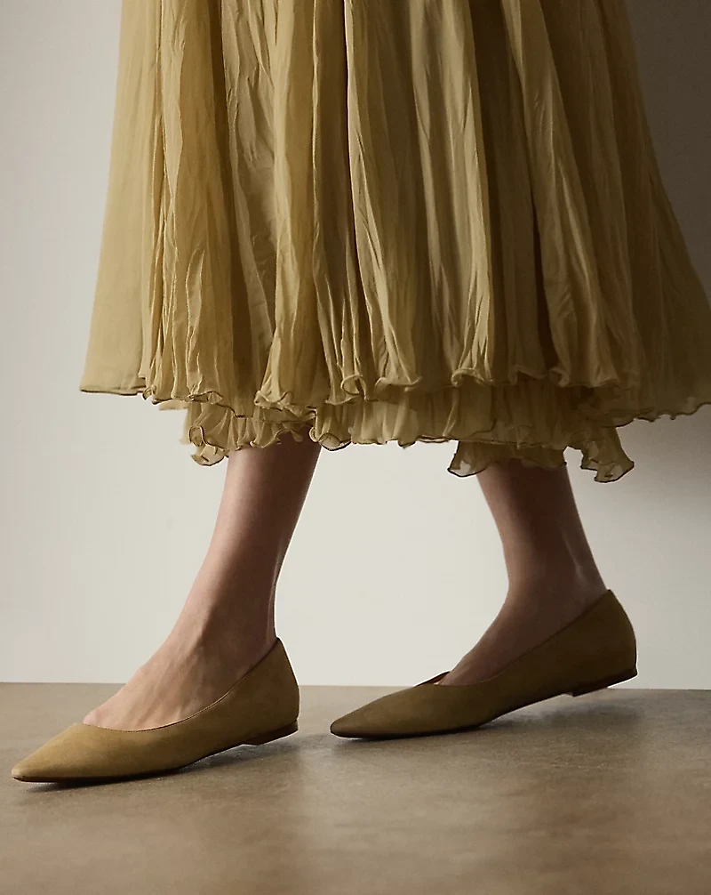 Jordyn Pleated Chiffon Skirt