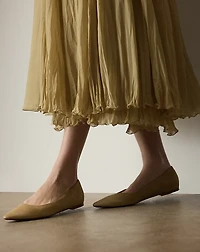 Jordyn Pleated Chiffon Skirt