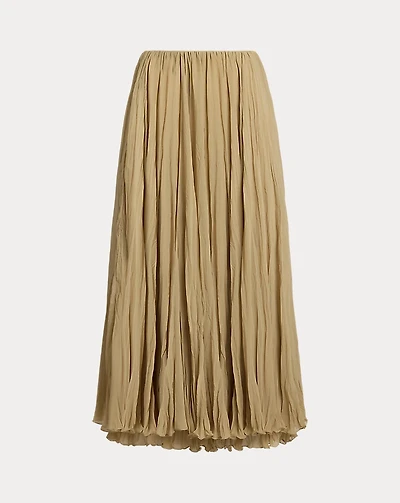 Jordyn Pleated Chiffon Skirt