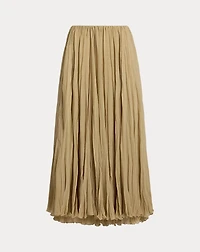 Jordyn Pleated Chiffon Skirt