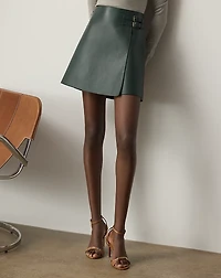 Kyler Lambskin Miniskirt