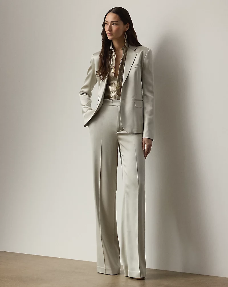 Parker Stretch Satin Jacket