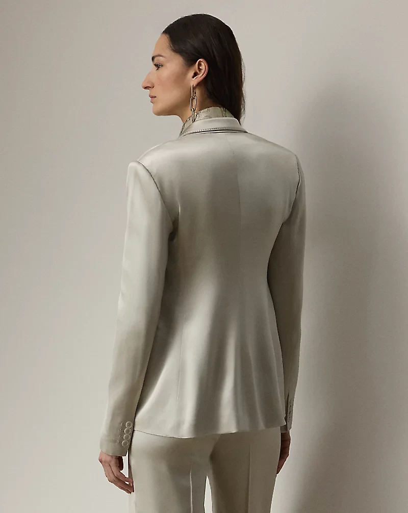 Parker Stretch Satin Jacket