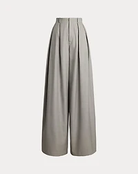 Greer Wool Pleated Pant