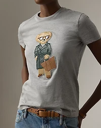 Racing Green Trench Polo Bear Cotton Tee