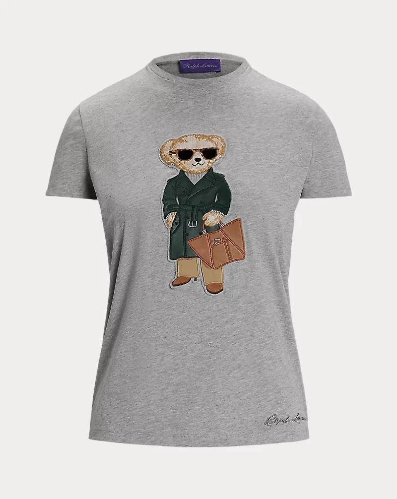 Racing Green Trench Polo Bear Cotton Tee