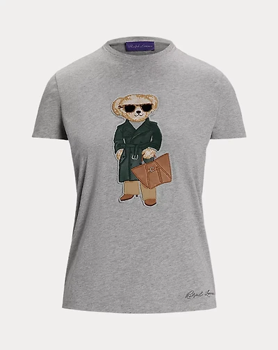 Racing Green Trench Polo Bear Cotton Tee