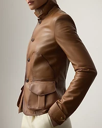 Naylor Burnished Lambskin Jacket