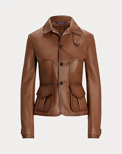Naylor Burnished Lambskin Jacket