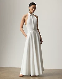 Eldred Cotton Piqué Day Dress