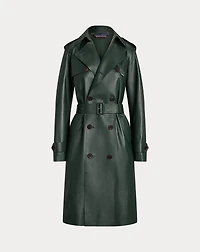 Niles Lambskin Trench Coat