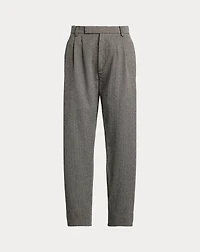 Jeanne Wool-Blend Herringbone Pant