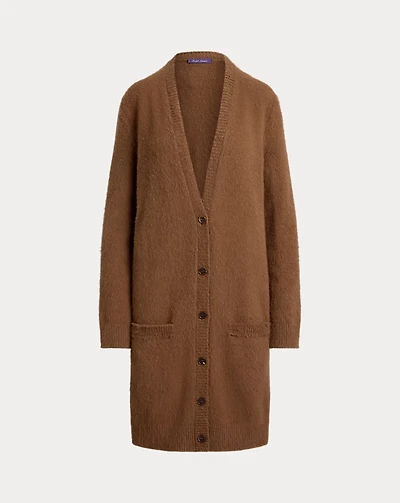 Cashmere-Alpaca Long Cardigan