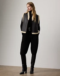 Silk-Cashmere Lace Turtleneck Sweater