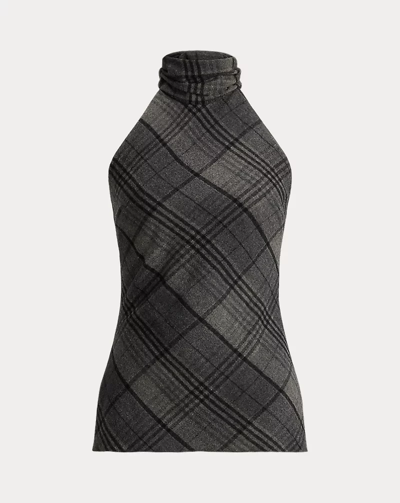 Chilton Plaid Wool Top