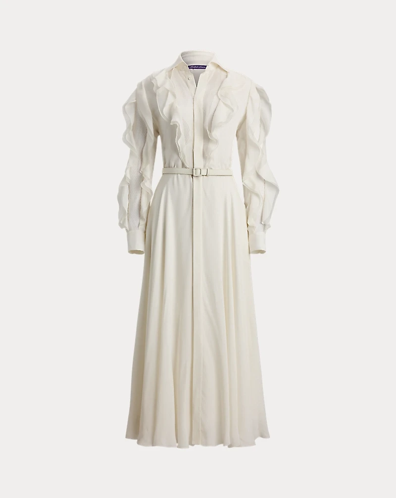 Melony Silk Georgette Day Dress