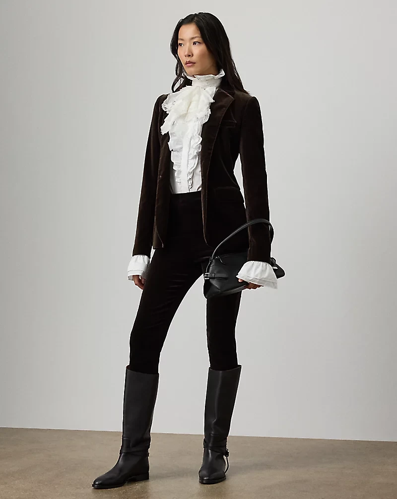 Parker Stretch Velvet Jacket